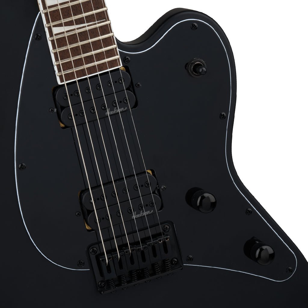 Jackson X Series Surfcaster SC HT6 Electric Guitar Laurel Fingerboard Satin Black Electric Guitars Sky Music
