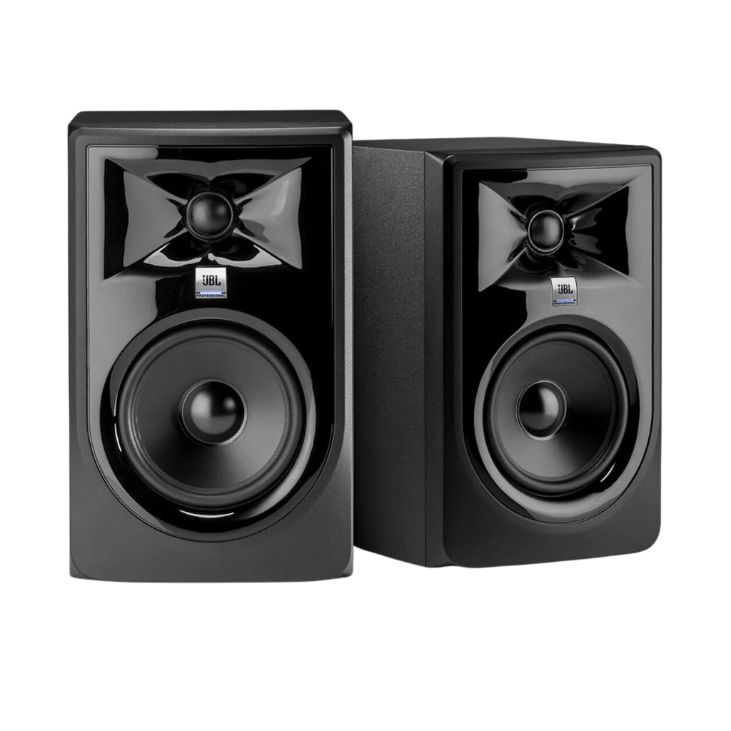 JBL - LSR305 5" Two-Way Powered Bi-Amp - Studio Monitor Pair