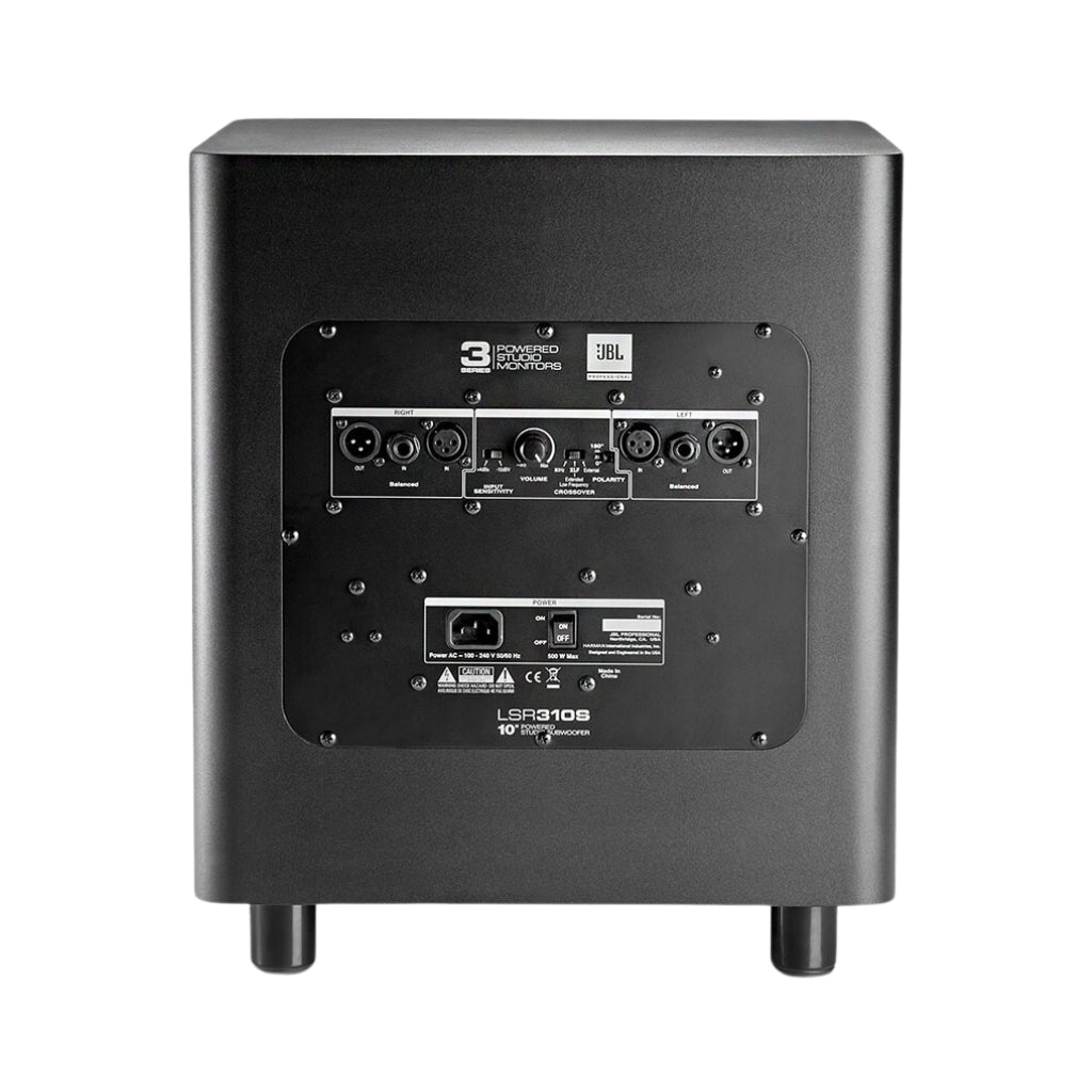 JBL LSR308 MKII 8" Powered Studio Monitor Pair with LSR310 Sub