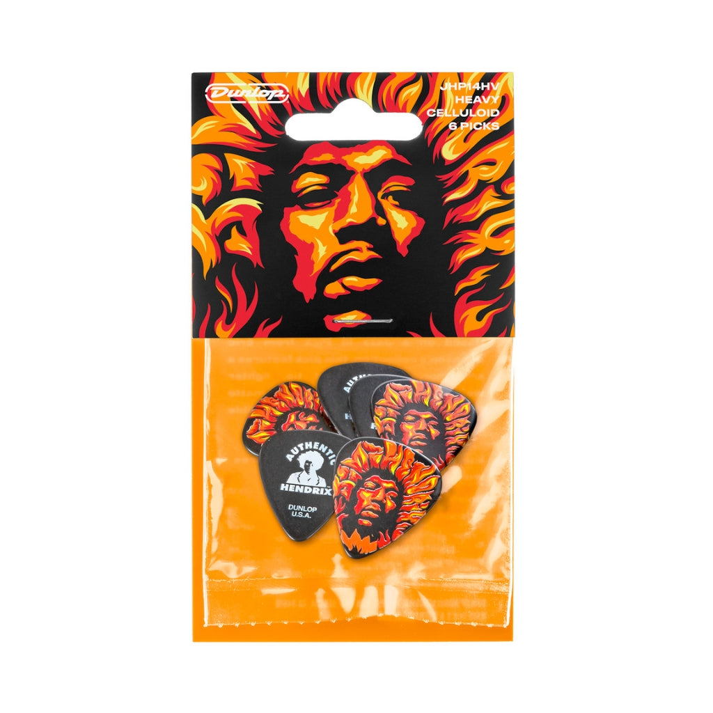 Dunlop - Jimi Hendrix '69 Psych Series Voodoo Fire - Guitar Pick