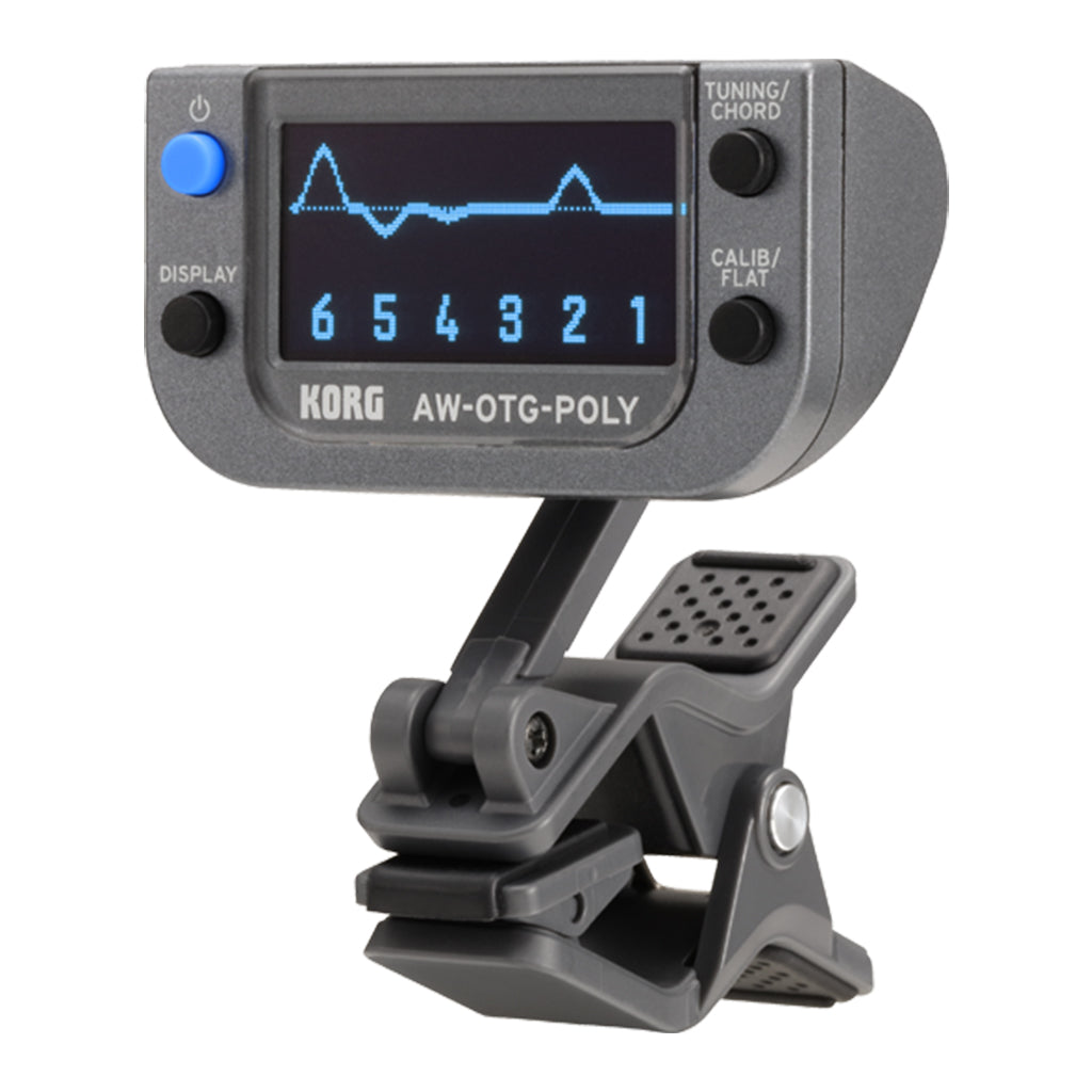 Korg OLED Clip On Tuner Guitar Polyphonic