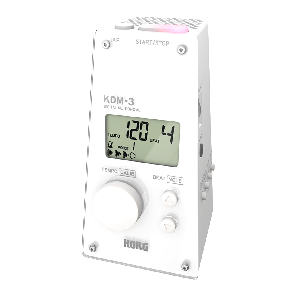 Korg KDM-3 Digital Metronome White