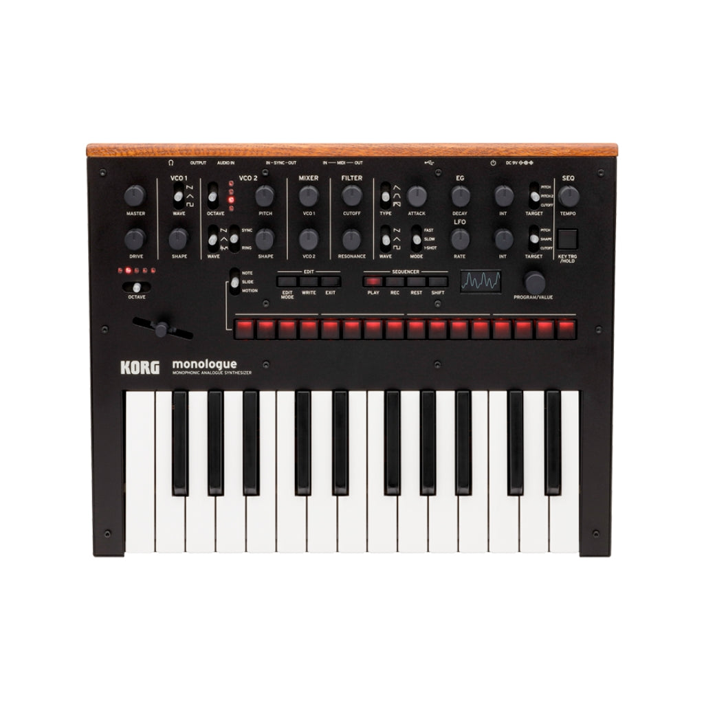 Korg - Monologue - Monophonic Analog Synthesizer Black