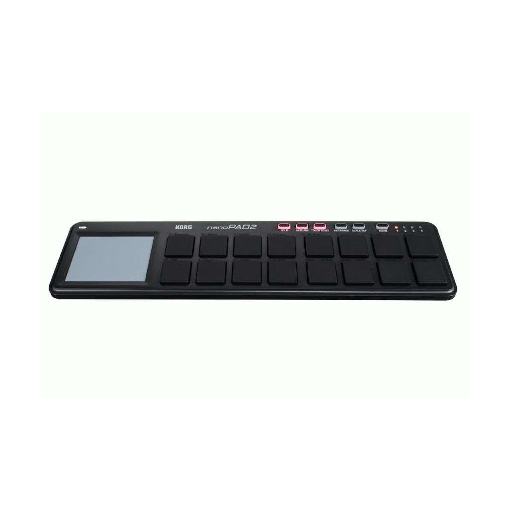 Korg - NanoPAD2 - Drumpad Controller - Black