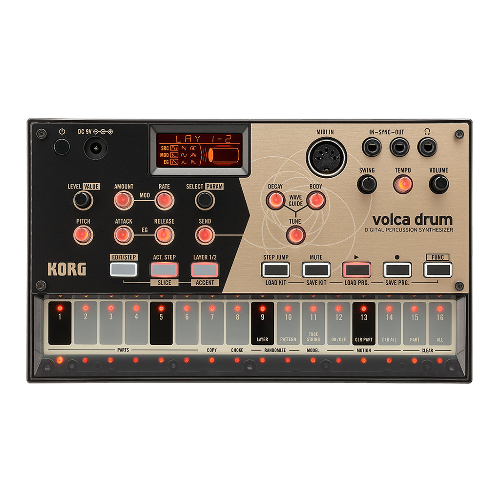 Korg - Volca Drum - Digital Percussion Synthesizer