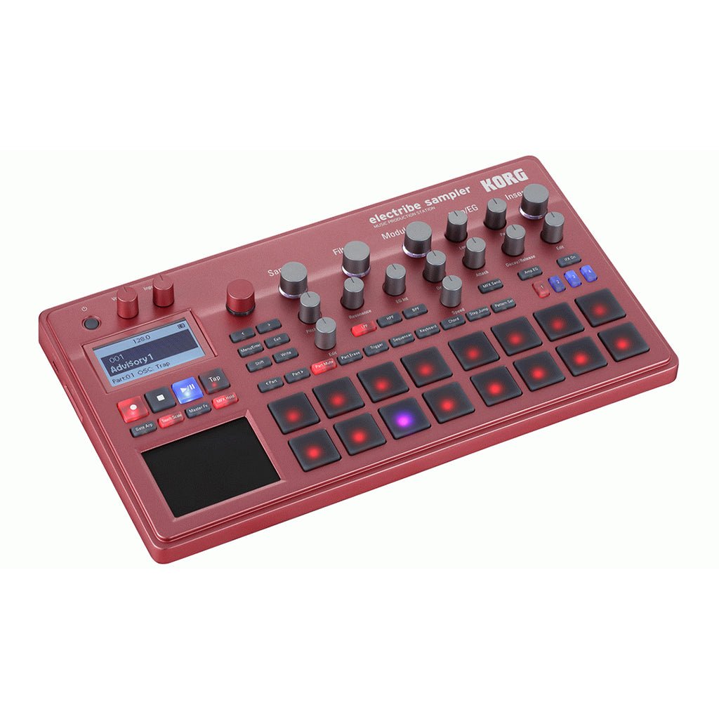 Korg Electribe 2 Sampler Red Synthesizers Sky Music