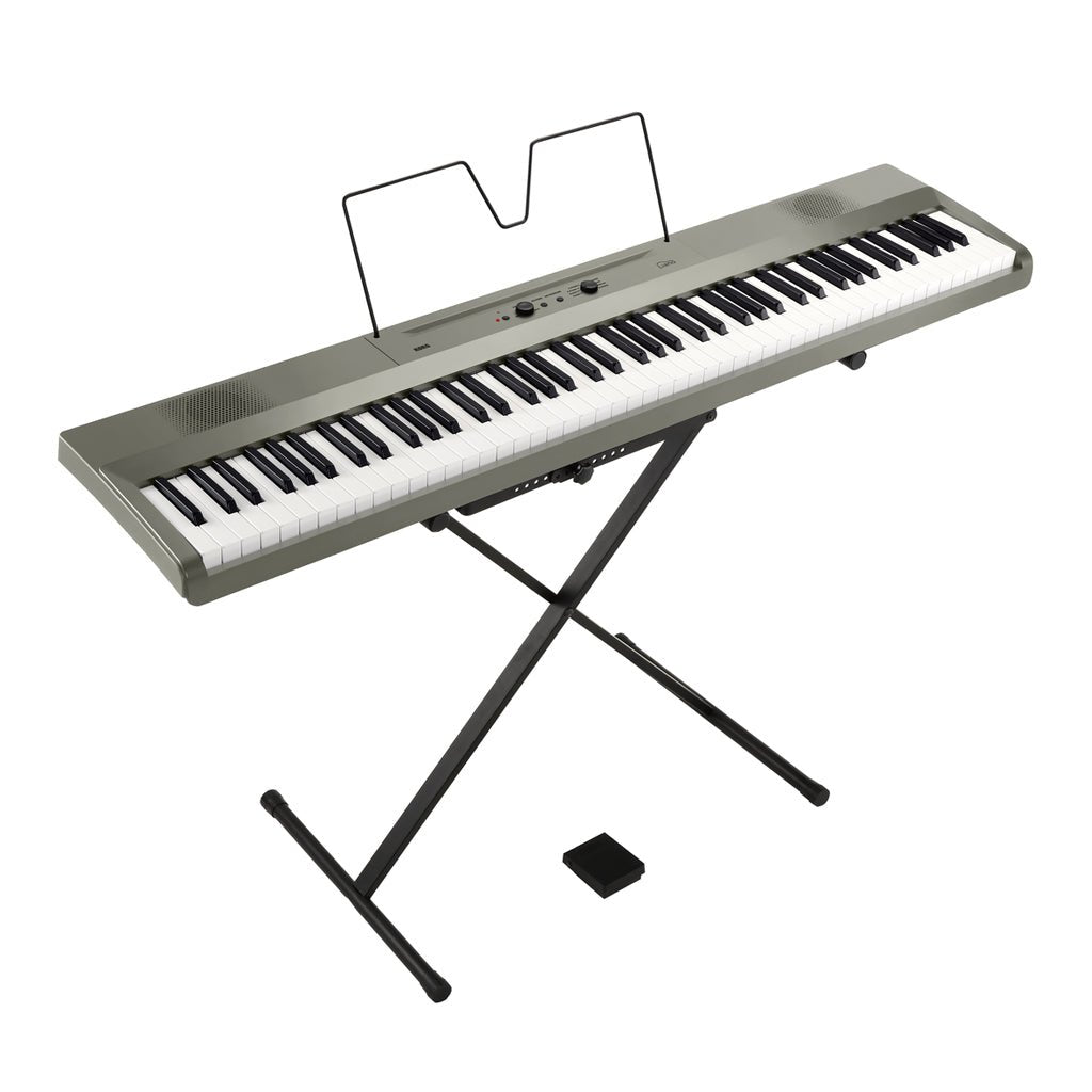Korg L1 Liano 88 Note Piano - Metallic Silver Digital Pianos Sky Music