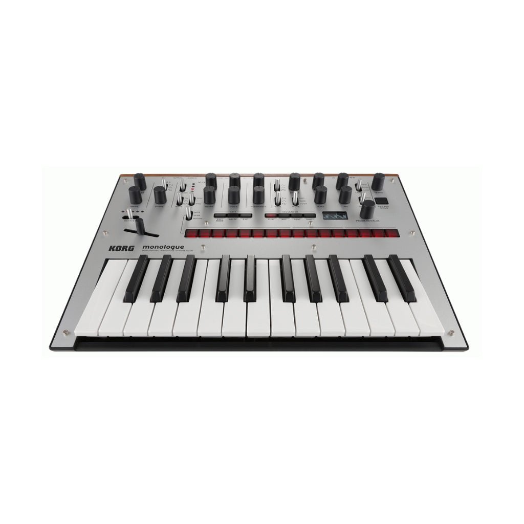 Korg Monologue Monophonic Analog Synthesizer Silver Synthesizers Sky Music