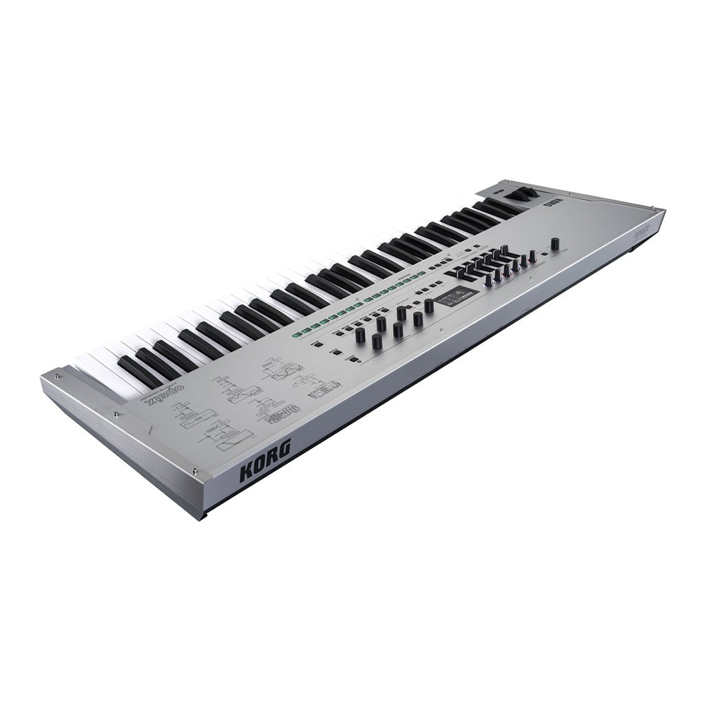 Korg Opsix 61 Note FM Synth With Case Platinum Synthesizers Sky Music