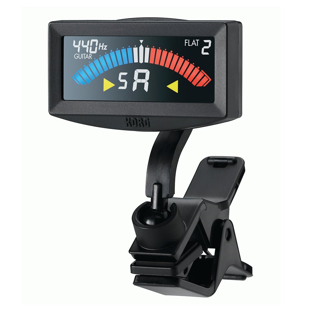Korg Pitchcrow Clip On Tuner Black Guitar Tuners Sky Music
