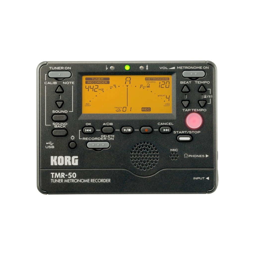Korg TMR-50 Tuner Metronome Black Metronomes Sky Music