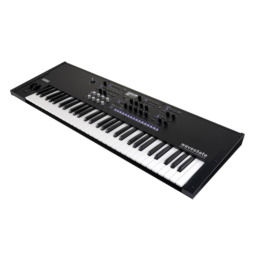 Korg Wavestate SE 61 Note Wave Sequencing Synth With Case Black Synthesizers Sky Music
