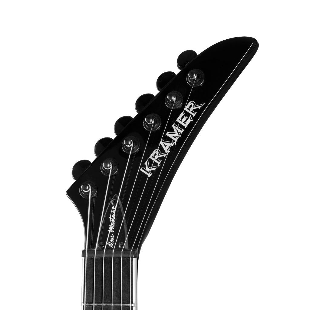 Kramer Dave Mustaine Vanguard in Case Electric Guitar - Ebony Electric Guitars Sky Music