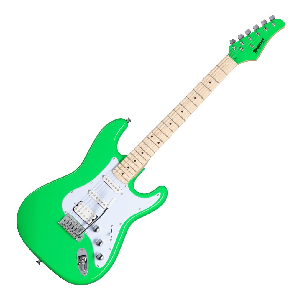 Kramer Focus VT211S Neon Green Electric Guitars Sky Music