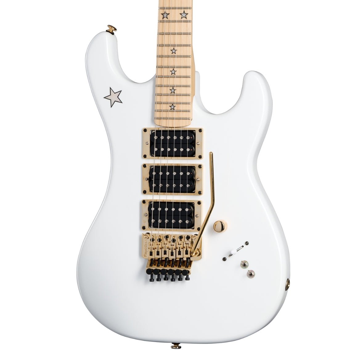 Kramer Jersey Star Electric Guitar - White Pearl Electric Guitars Sky Music