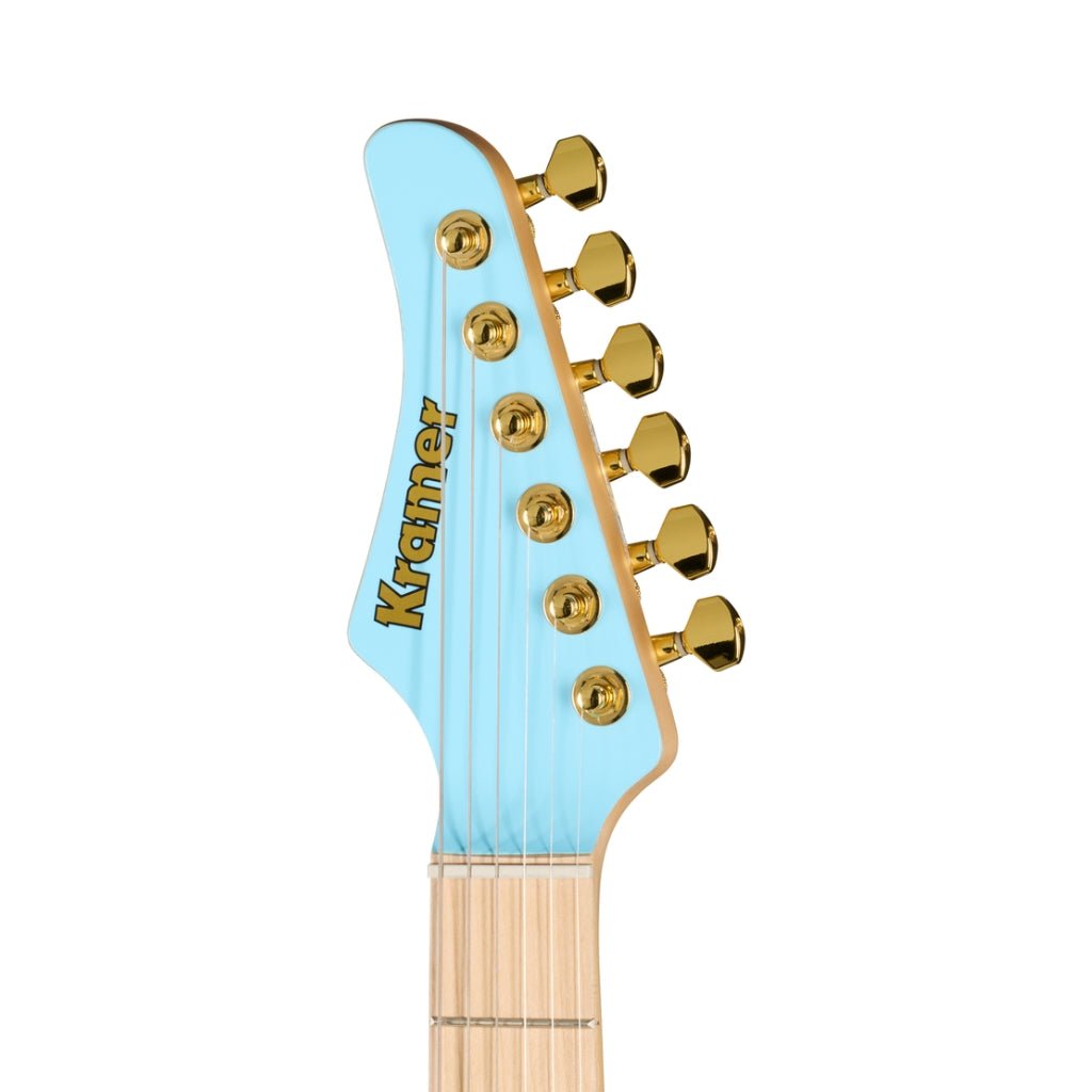Kramer Malina Moye Pacer Deluxe Electric Guitar - Splash Blue Electric Guitars Sky Music