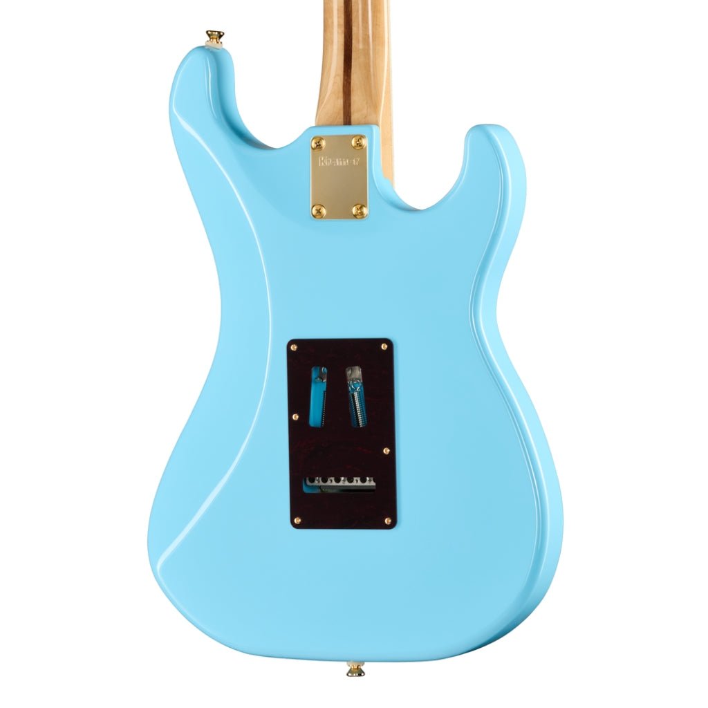 Kramer Malina Moye Pacer Deluxe Left-Handed Electric Guitar - Splash Blue Electric Guitars Sky Music