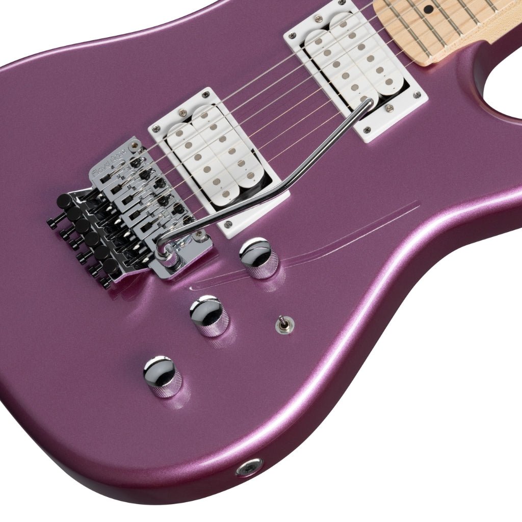 Kramer Pacer Classic Floyd Rose Electric Guitar - Purple Passion Metallic Electric Guitars Sky Music