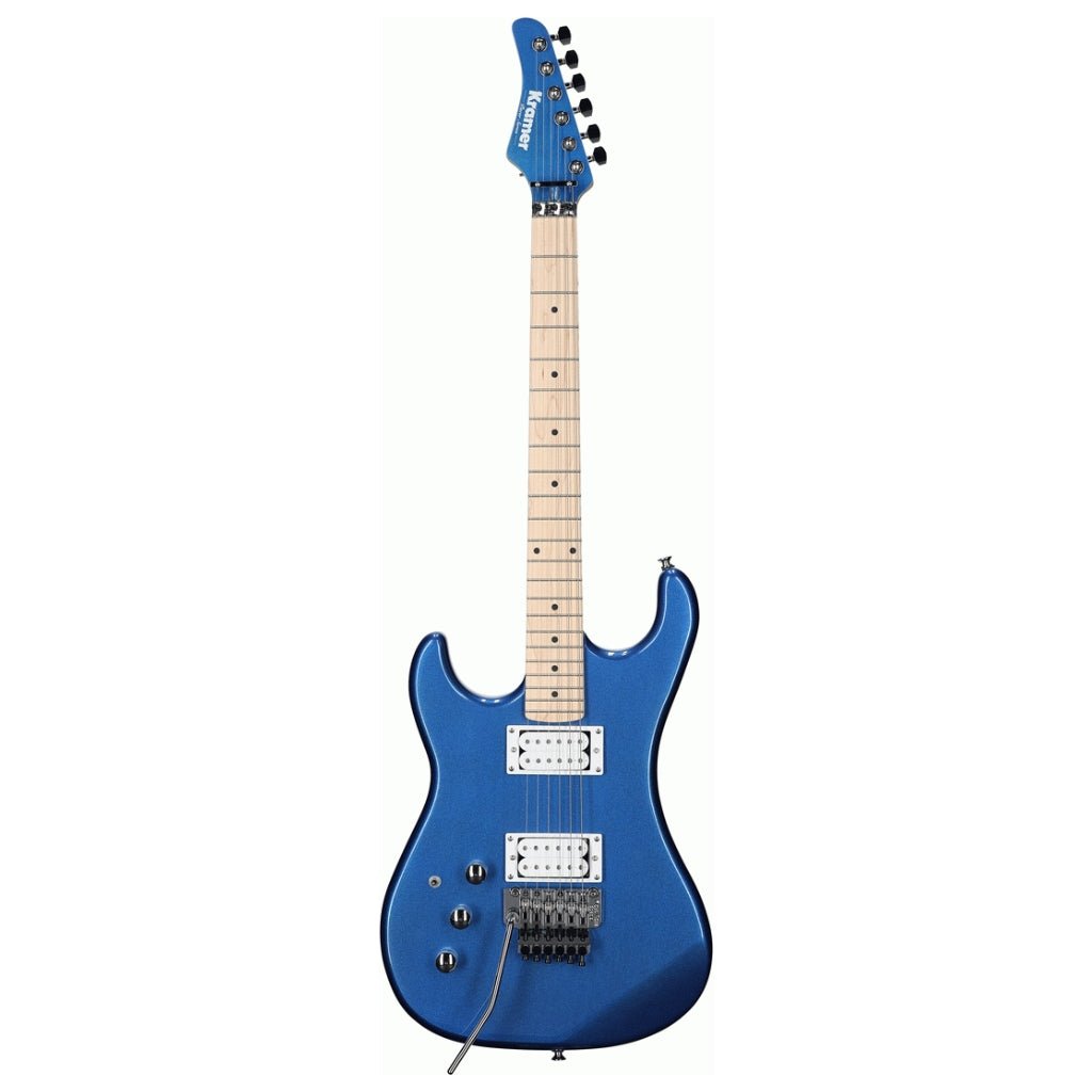 Kramer Pacer Classic Left Handed Electric Guitar - Radio Blue Metallic Electric Guitars Sky Music