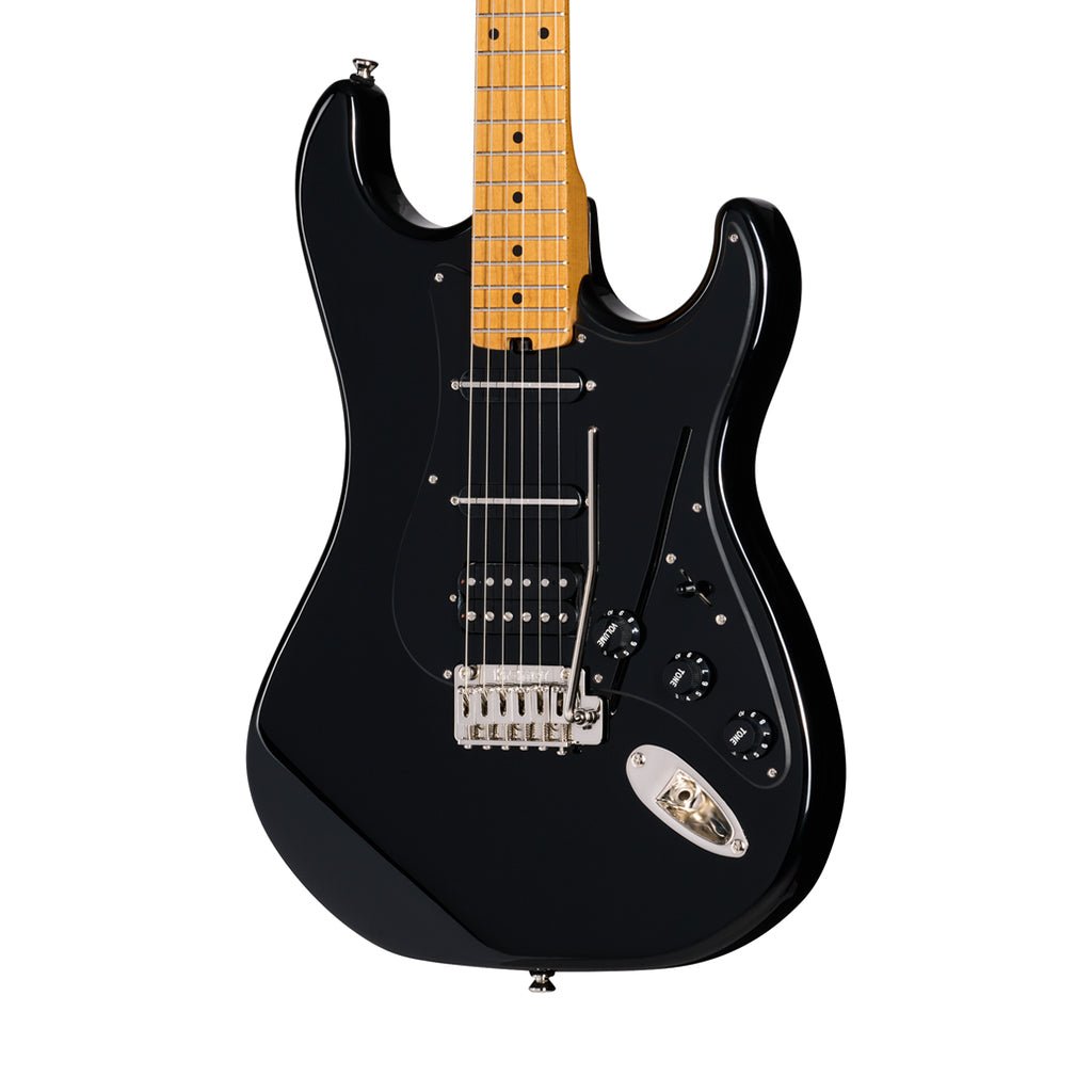 Kramer Pacer Deluxe GT w/Premium Gig Bag - Intruder Black Electric Guitars Sky Music