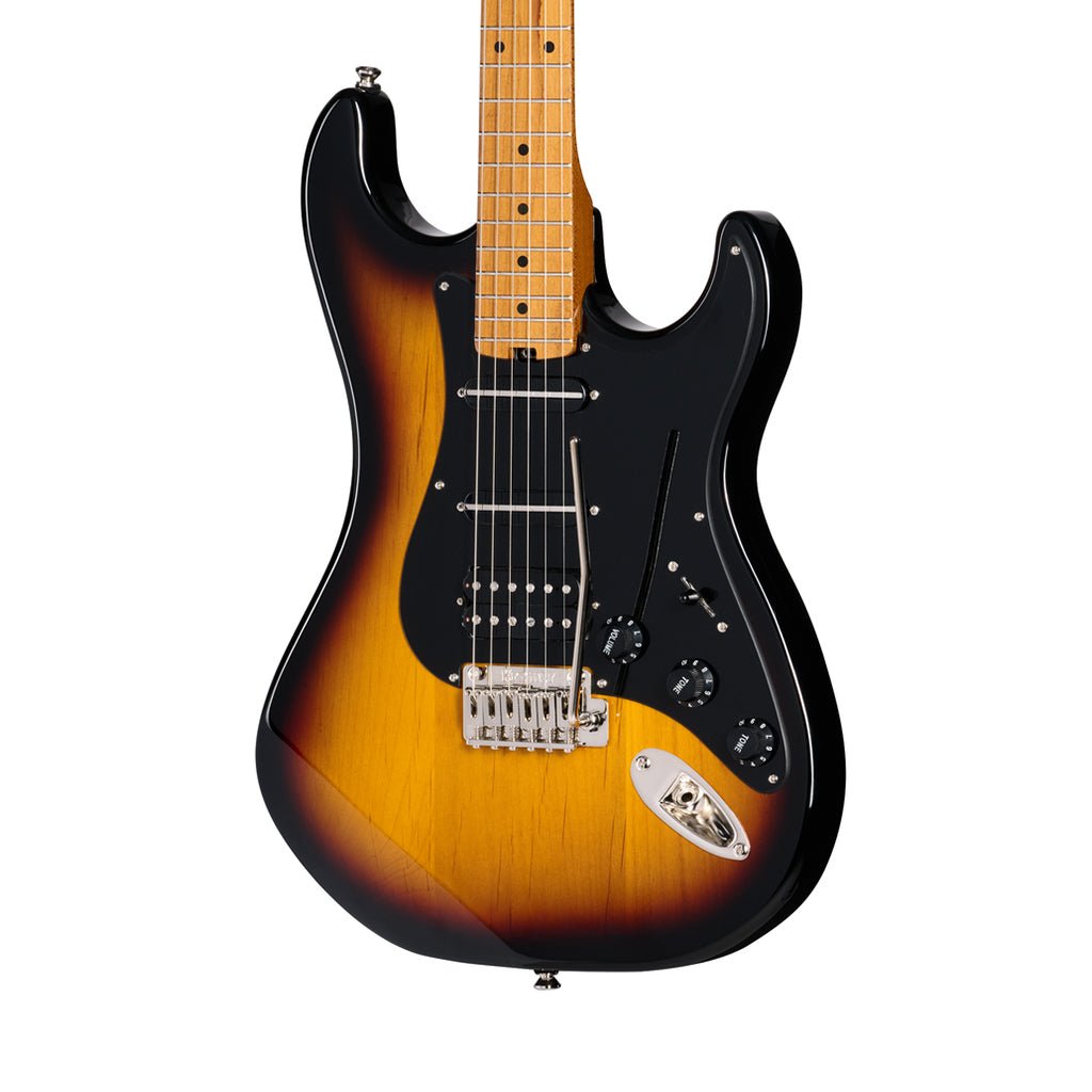 Kramer Pacer Deluxe GT w/Premium Gig Bag - Tri Burst Electric Guitars Sky Music