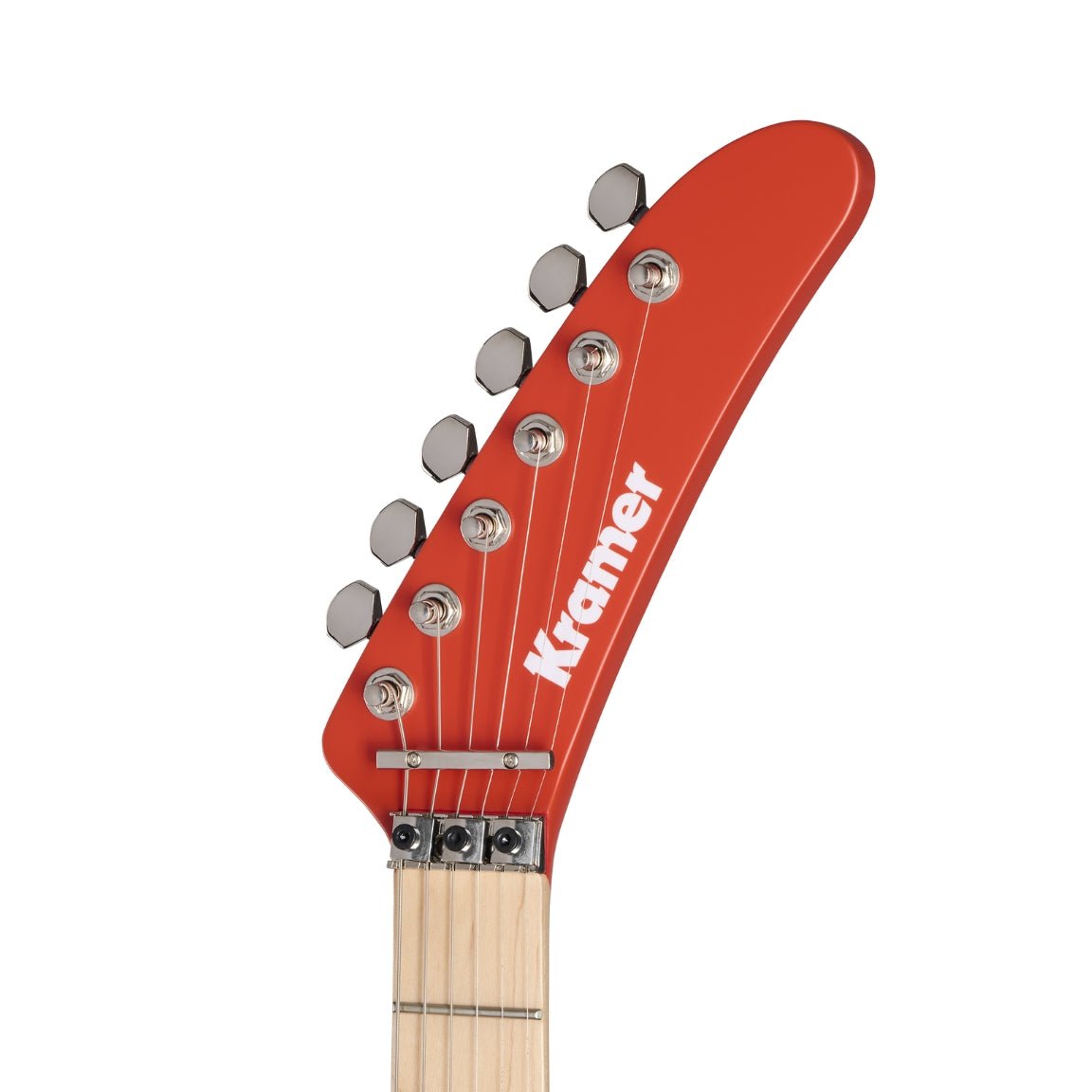 Kramer The 84 Electric Guitar - Eruption Red Satin Electric Guitars Sky Music