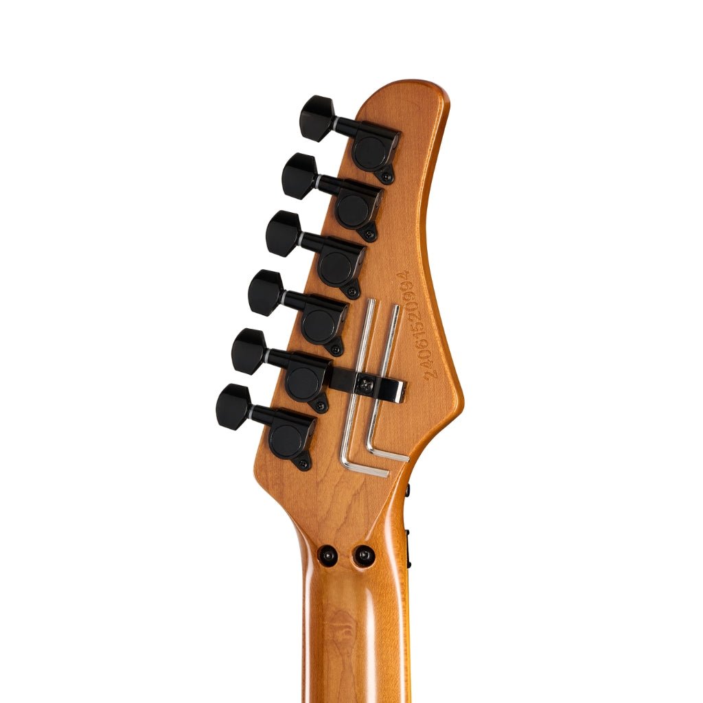 Kramer Volante HHFR Left-Handed Electric Guitar - Intruder Black Electric Guitars Sky Music