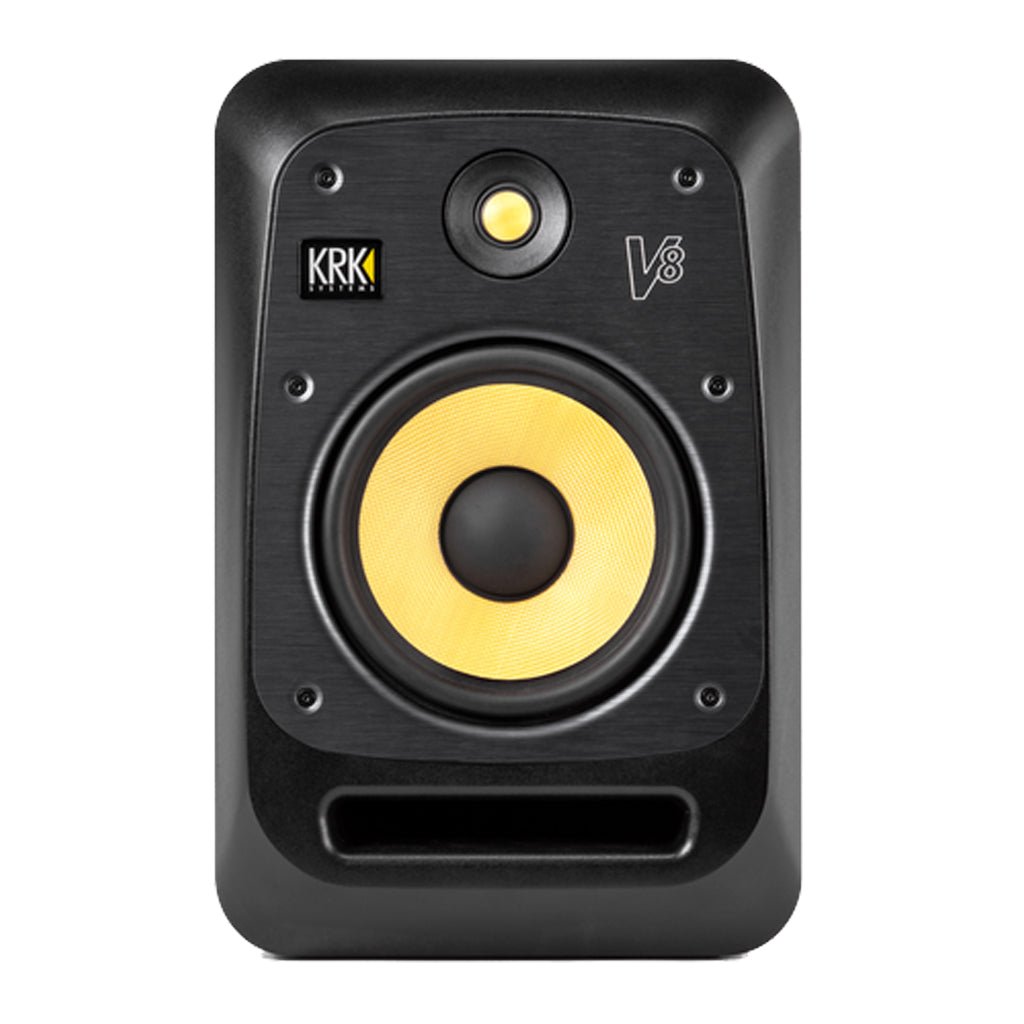 KRK - V8S4 V-Series Studio Monitor 8" 2-Way - Single Studio Monitors Sky Music