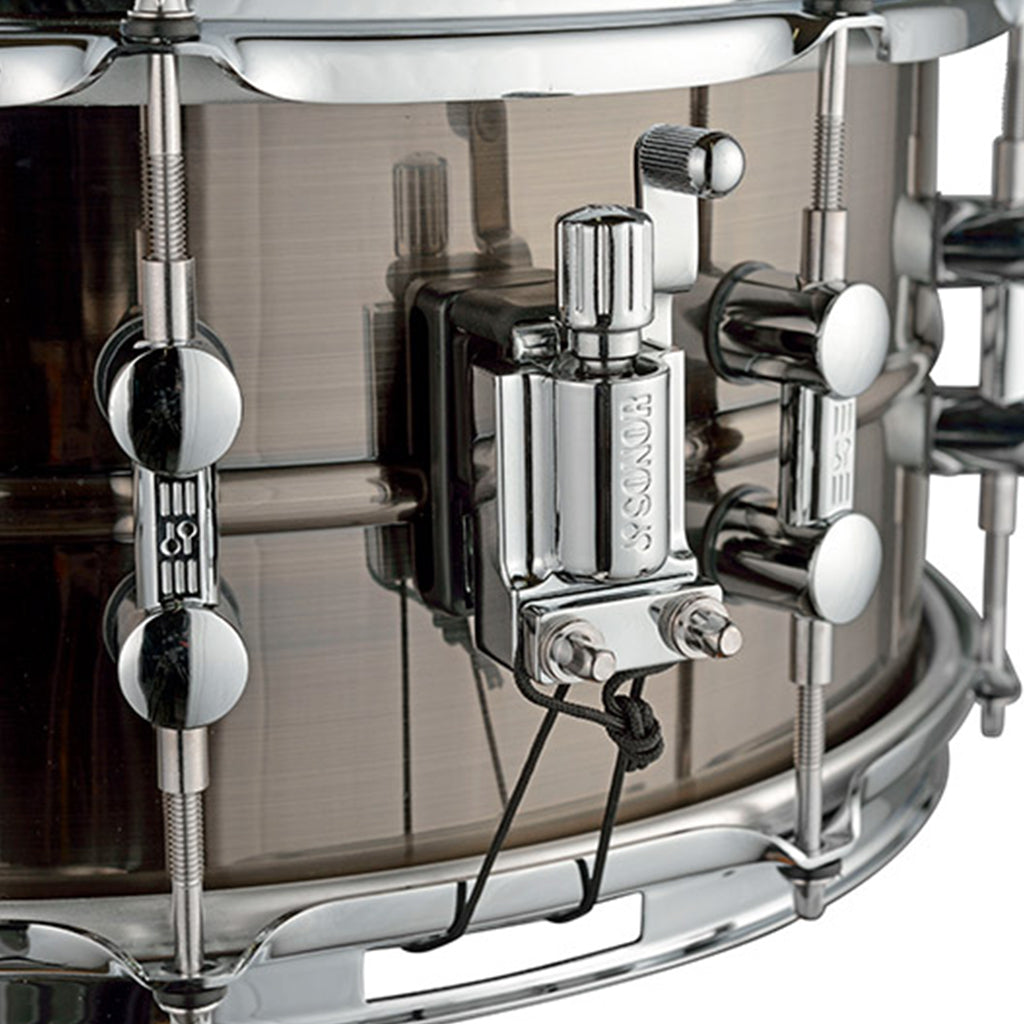 Sonor Kompressor 13" x 7" Brass Snare Drum Black Nickel Plated