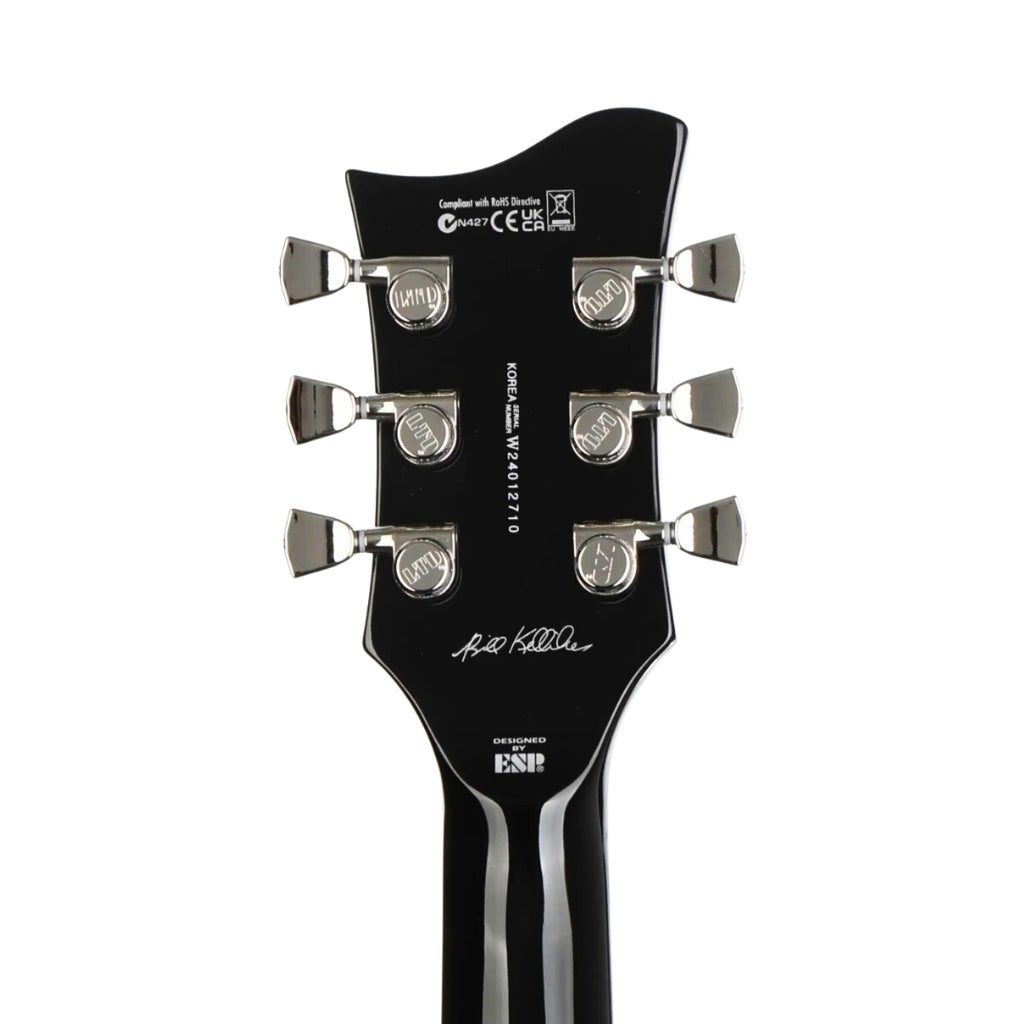 ESP LTD - Bill Kelliher Sparrowhawk Vintage Electric Guitar - Silver Sunburst