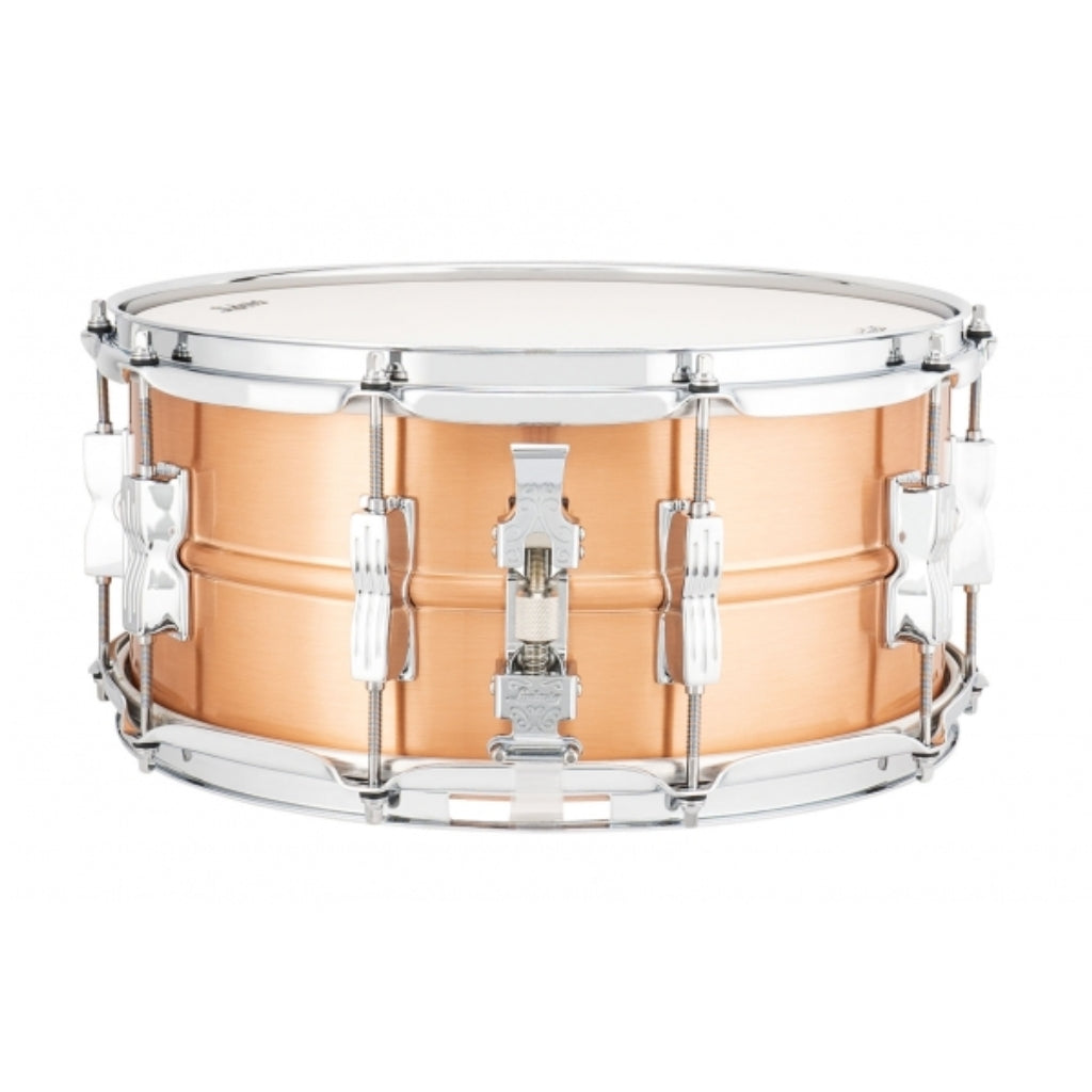 Ludwig - LC654BM Acro Copper - 14X6.5 Brushed Snare Drum