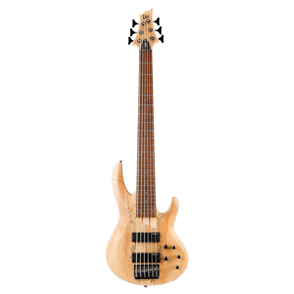 LTD - B-Series B-206SM - 6 String Bass Guitar Natural Satin