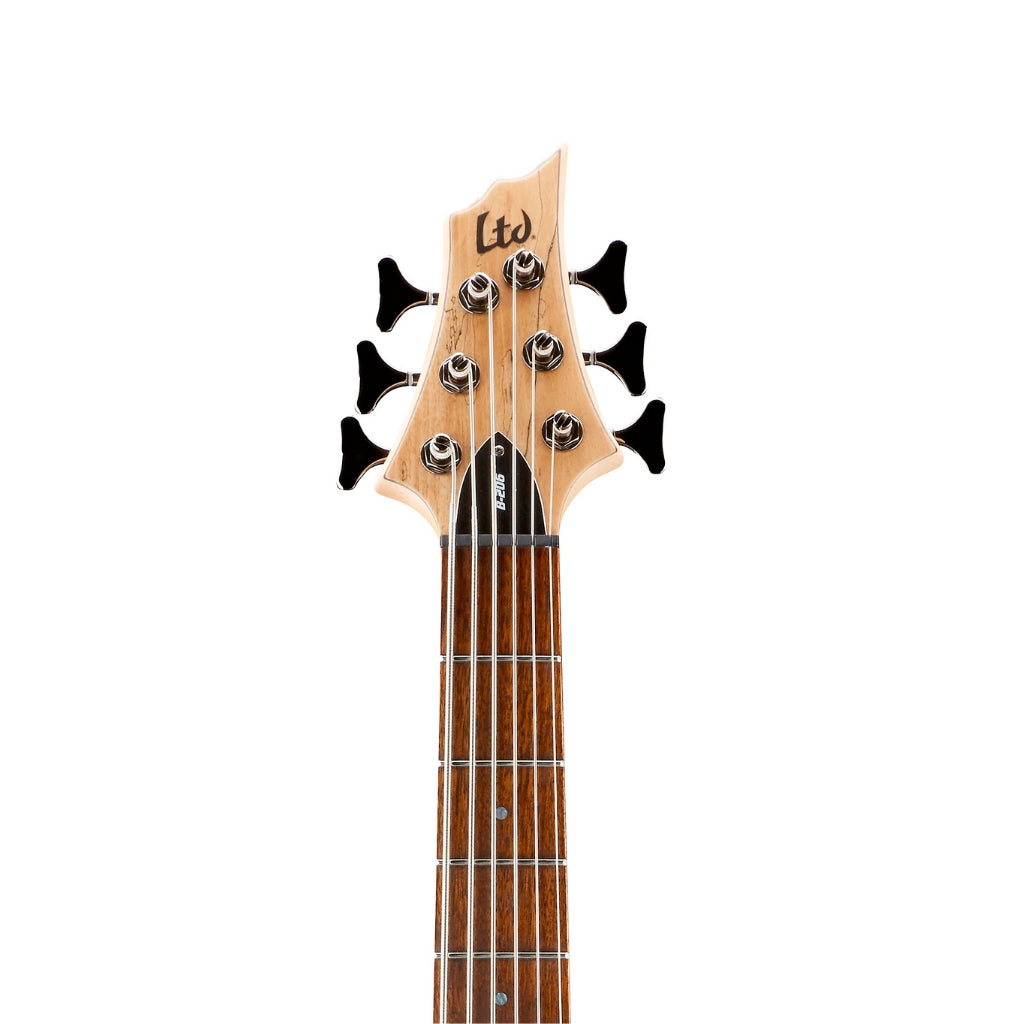 LTD - B-Series B-206SM - 6 String Bass Guitar Natural Satin
