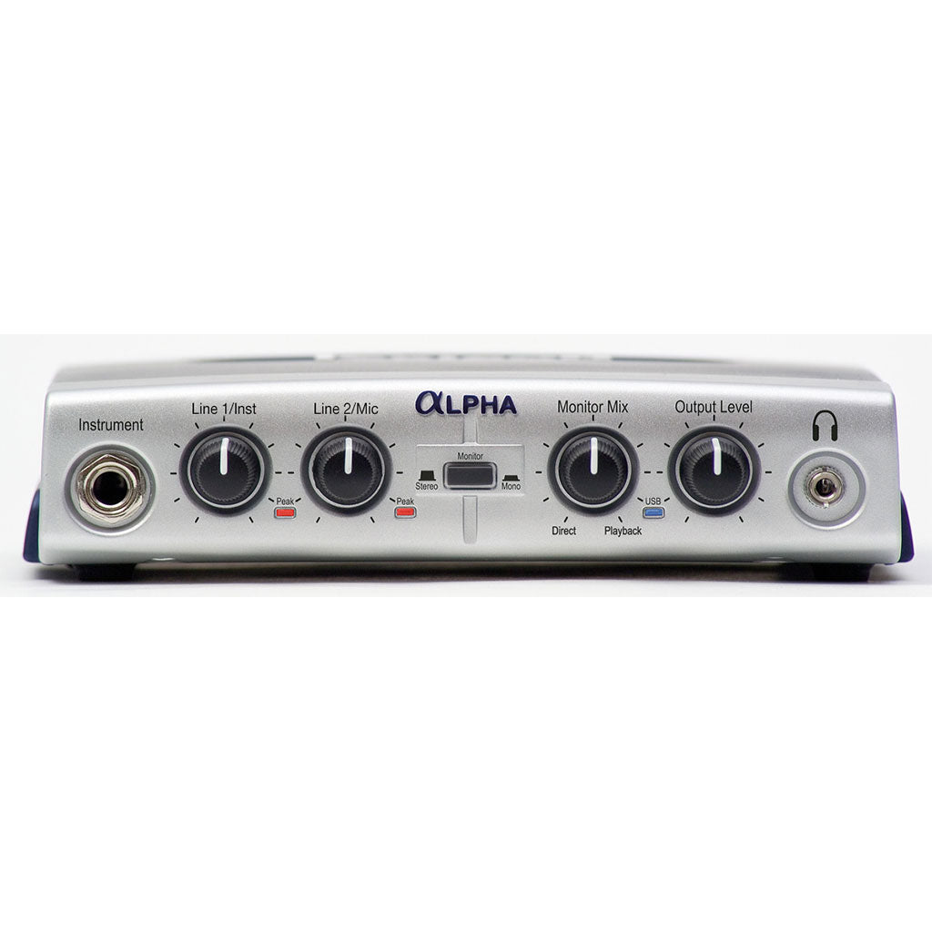 DESKTOP RECORDING STUDIO ALPHA 2 IN/2 OUT USB I/