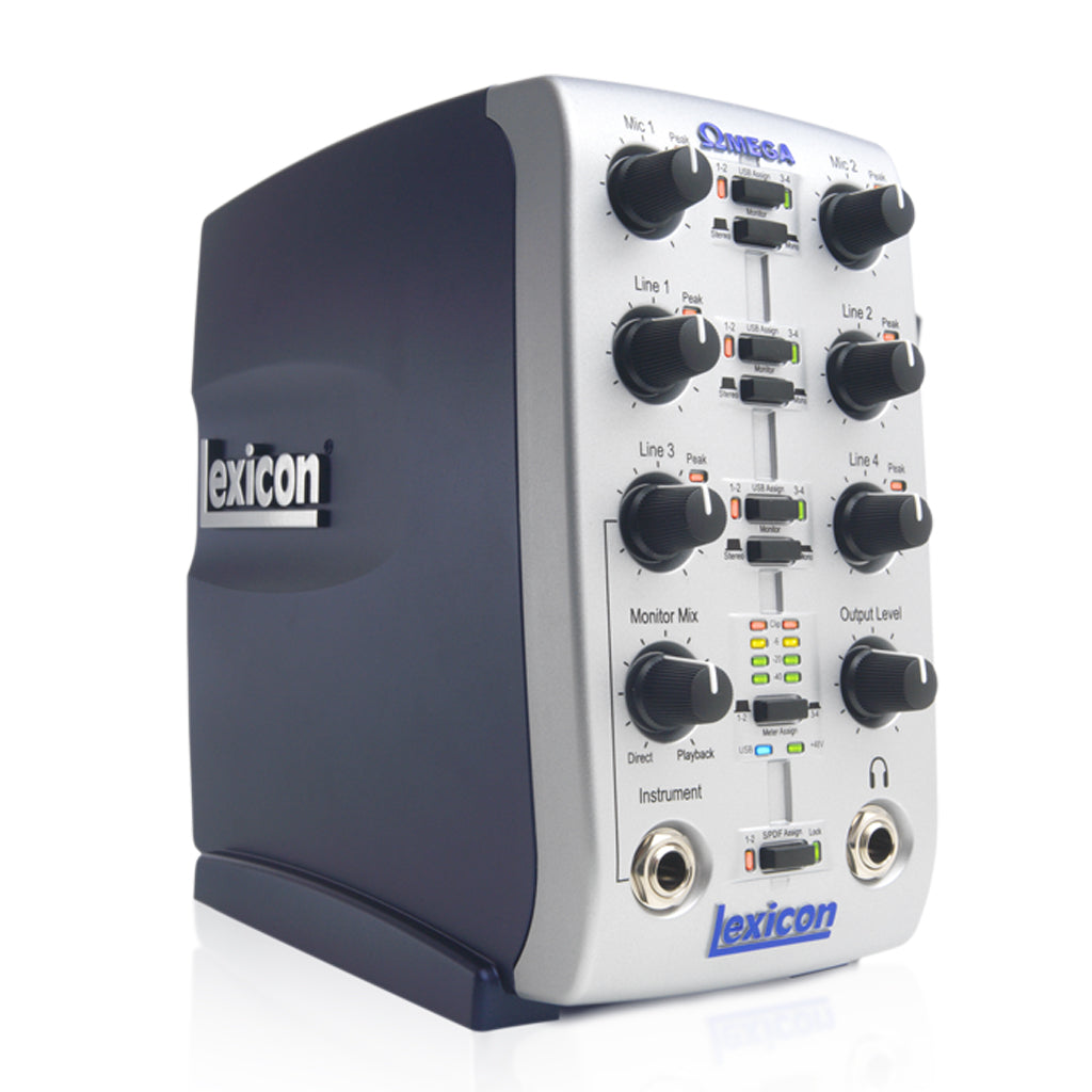 DESKTOP RECORDING STUDIO - OMEGA - 8 INPUT X 4 BUS X