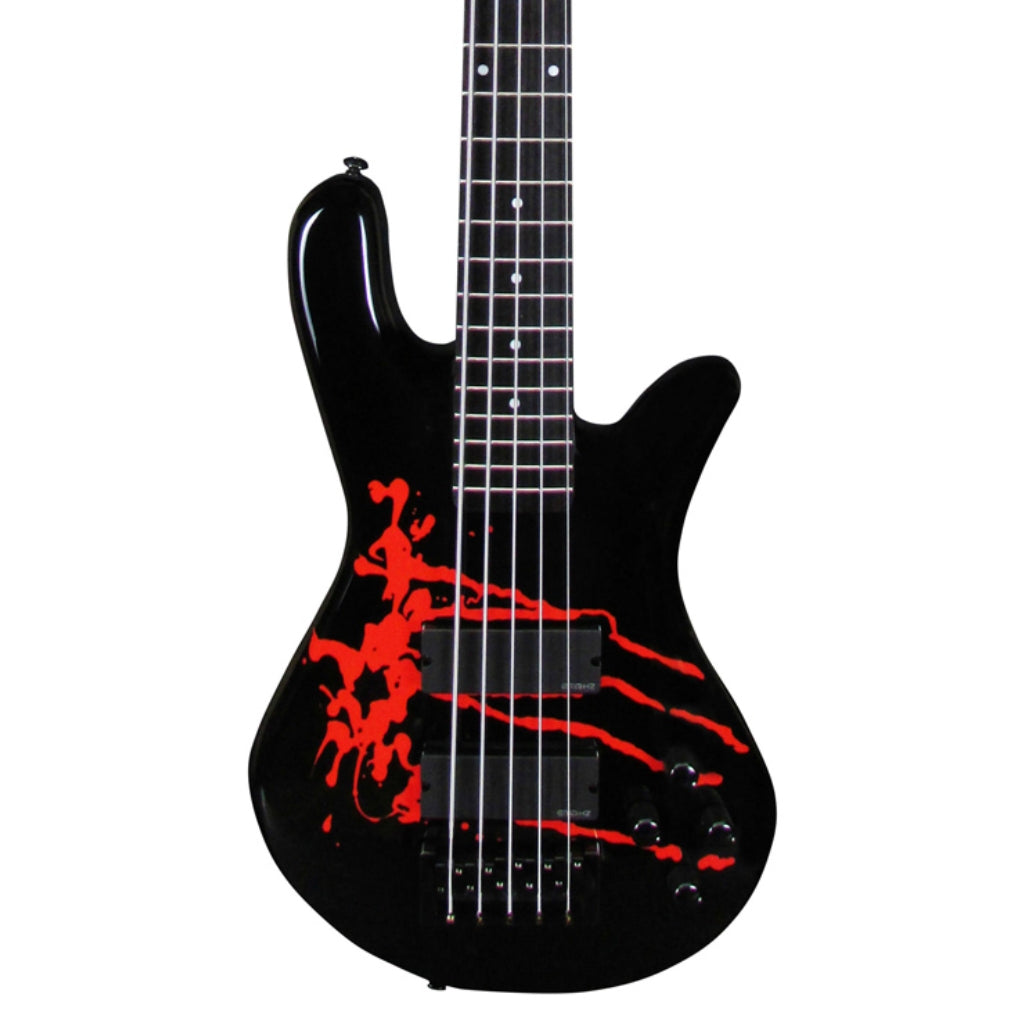 Spector - Legend 5 Alex Webster Signature Bass Guitar - Blood Drip