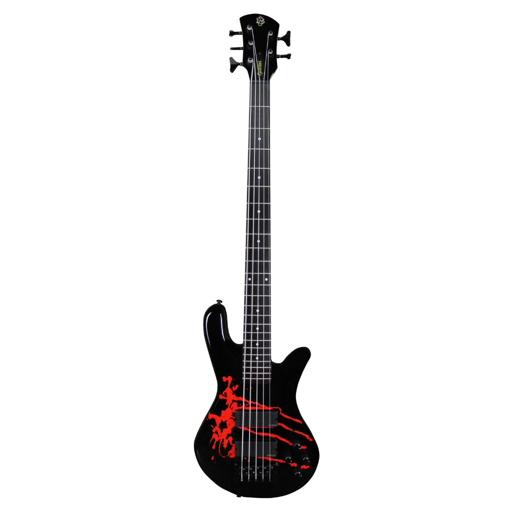 Spector - Legend 5 Alex Webster Signature Bass Guitar - Blood Drip