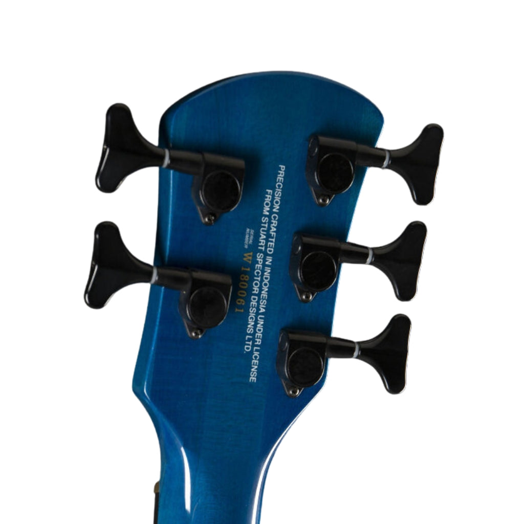 Spector - Legend 5 Bass Guitar Aguilar Pickups - Faded Blue Gloss