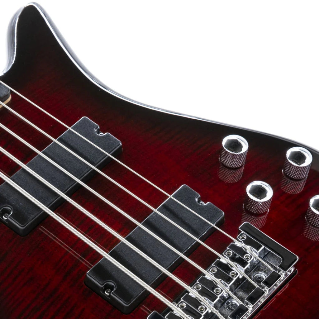 Spector Legend 5 Bass Guitar - Black Cherry Gloss