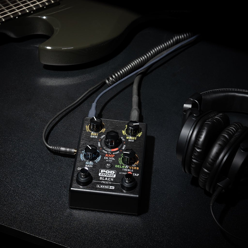 Line 6 POD Express Black Effects Pedals Sky Music