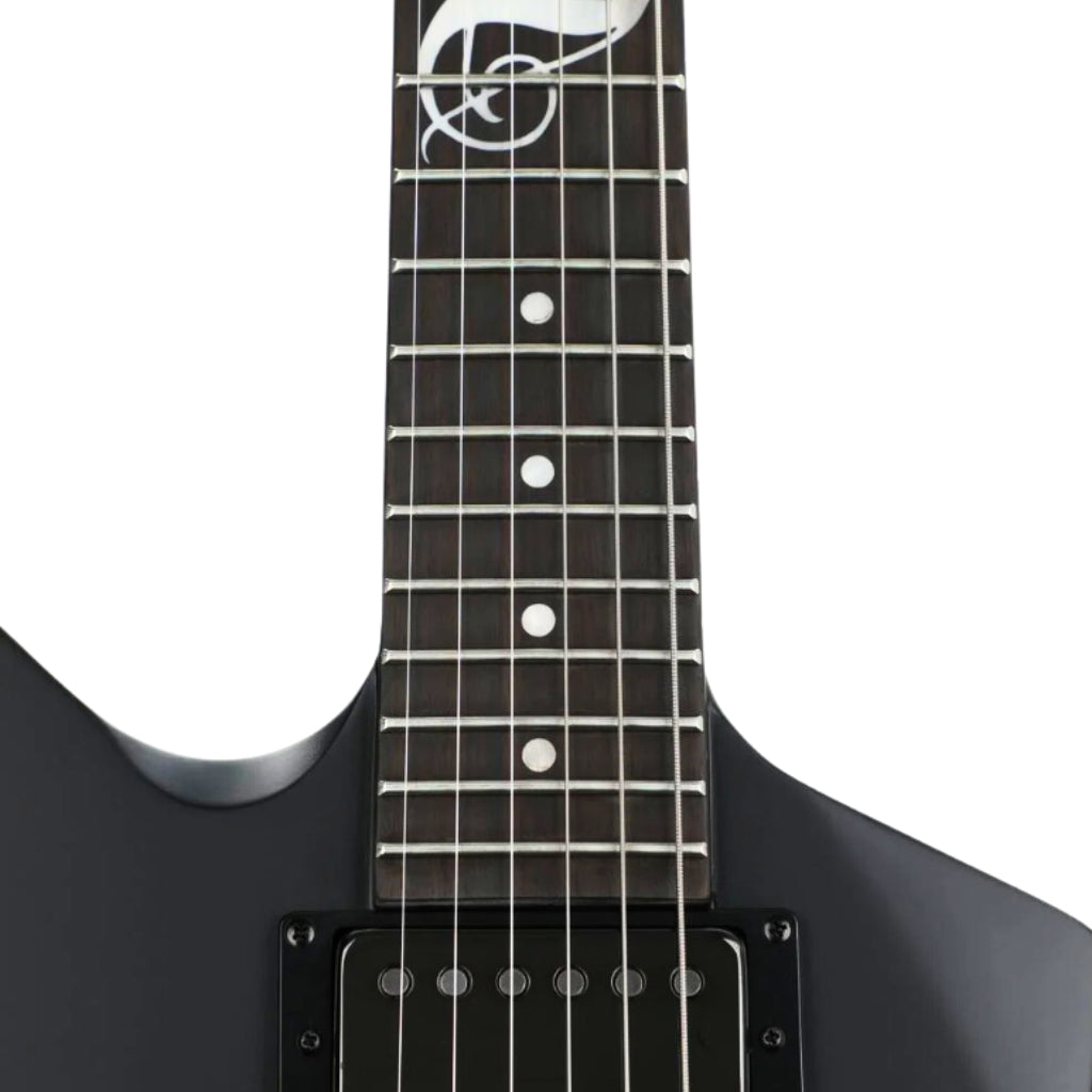 ESP LTD - James Hetfield Snakebyte Left Hand Electric Guitar - Black