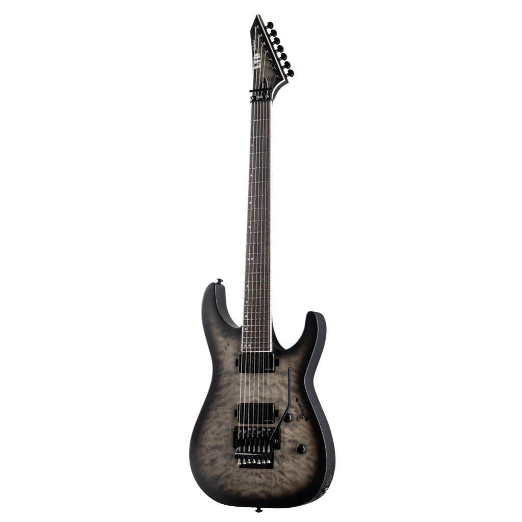 ESP LTD - M-1007B Baritone - Charcoal Burst Satin