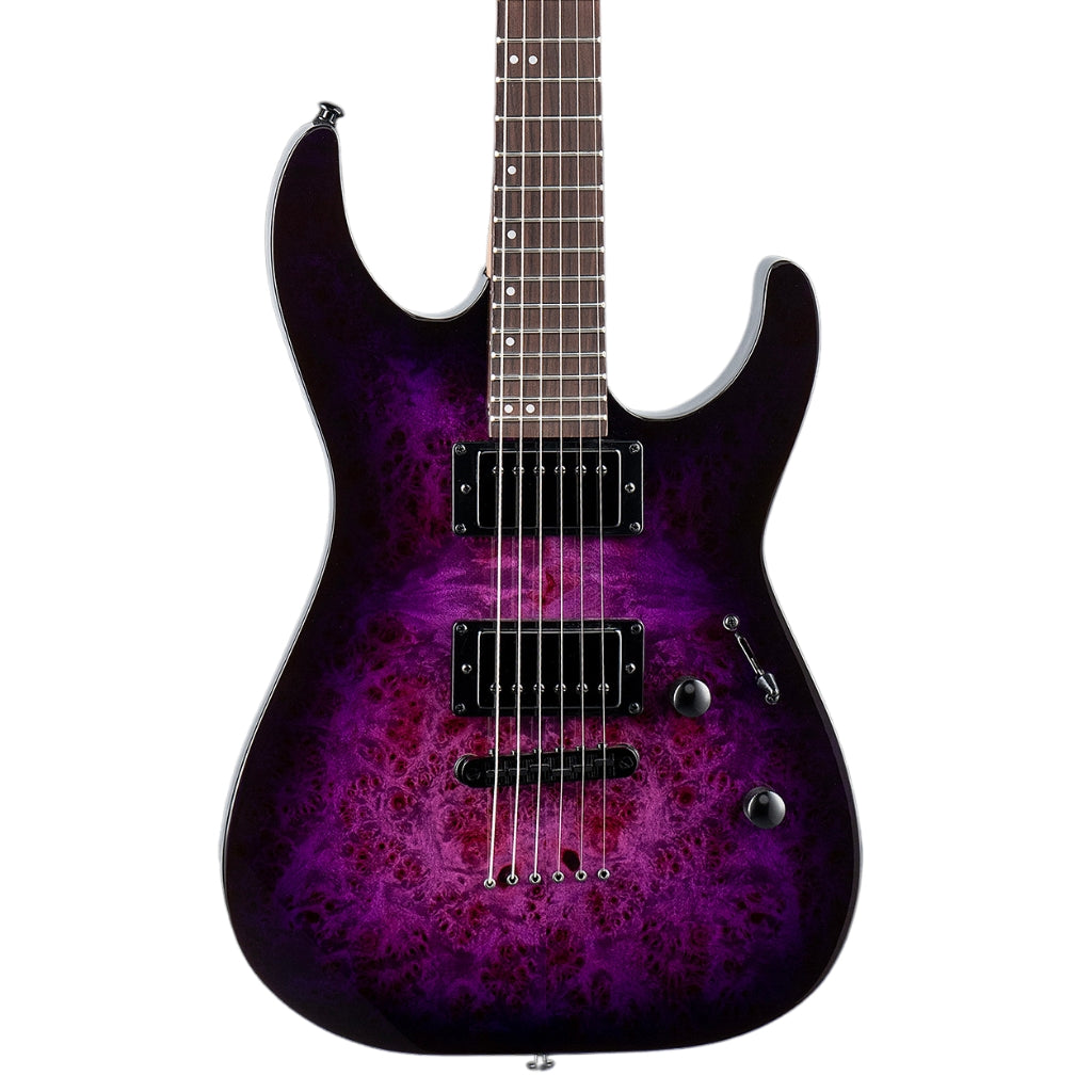 ESP LTD - M-200DX NT Electric Guitar - Purple Burst