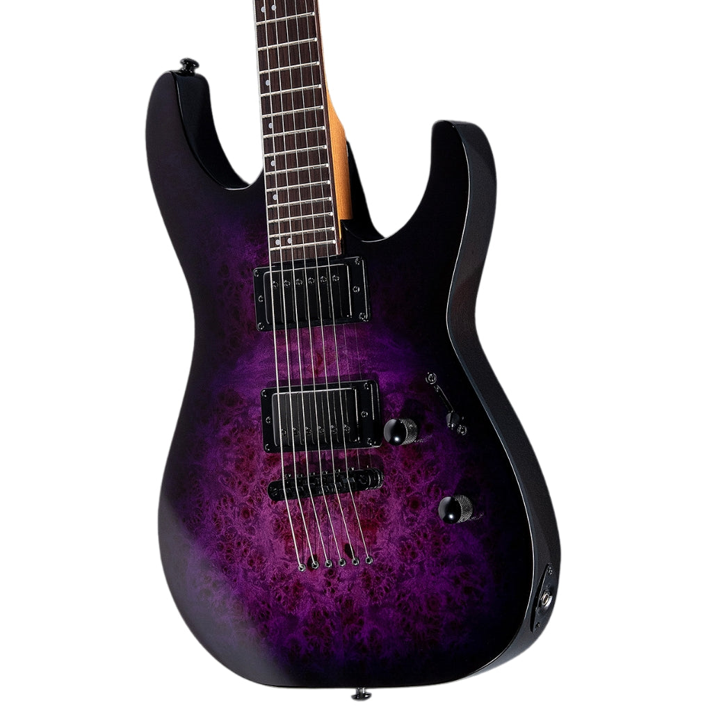 ESP LTD M-200DX NT Electric Guitar - Purple Burst