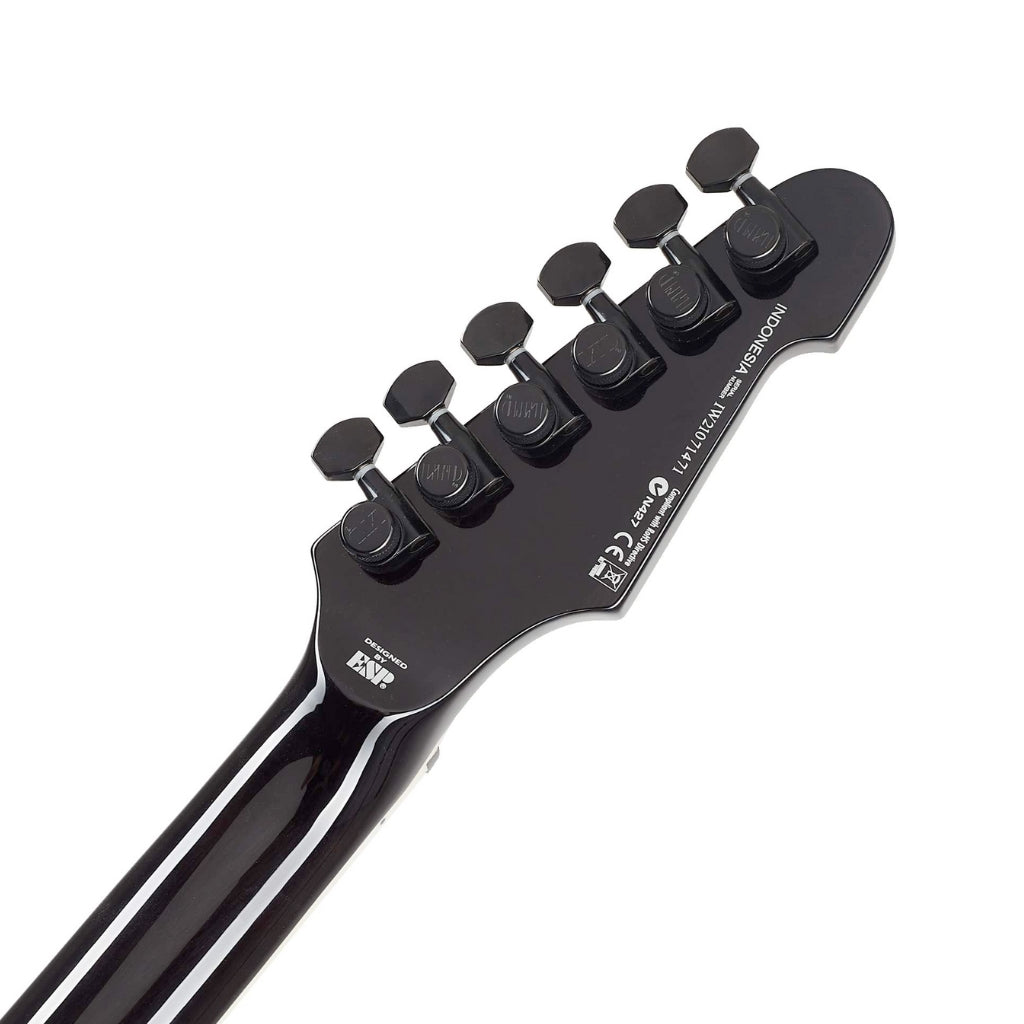 ESP LTD - Phoenix-1000 QM Electric Guitar - See-thru Black Sunburst