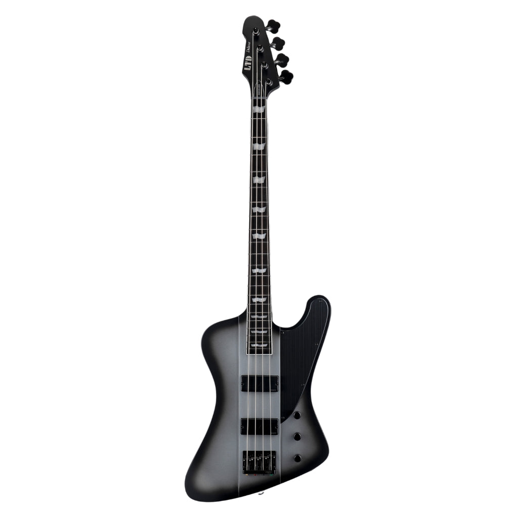 ESP LTD - Phoenix 1004 Bass Guitar - Silver Sunburst Satin