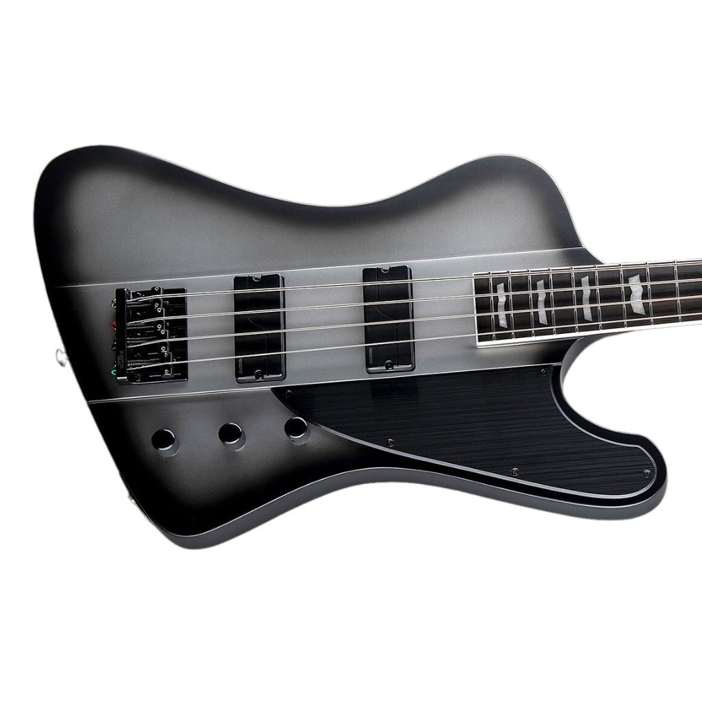 ESP LTD - Phoenix 1004 Bass Guitar - Silver Sunburst Satin