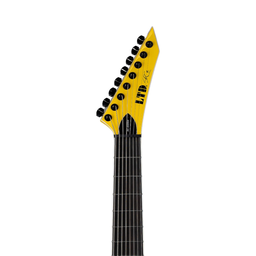 ESP LTD - Stephen Carpenter SC-608 Fishman Pickups Electric Guitar - Yellow
