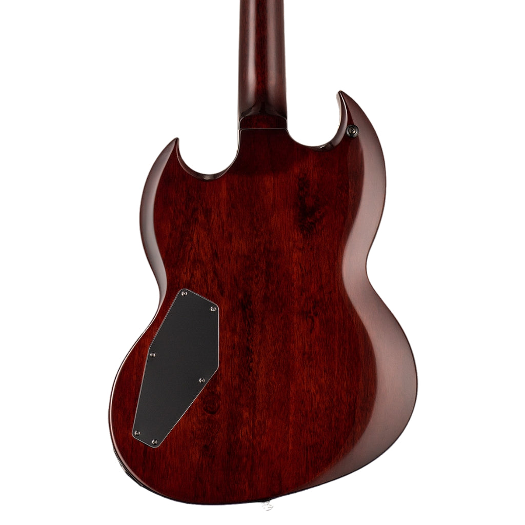 ESP LTD Viper-256 Electric Guitar - Dark Brown Sunburst