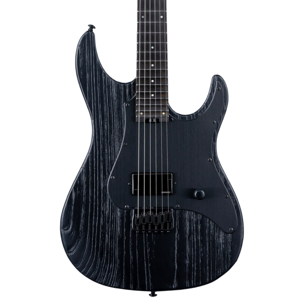 ESP LTD - Deluxe SN-1HT Electric Guitar - Black Blast Rev